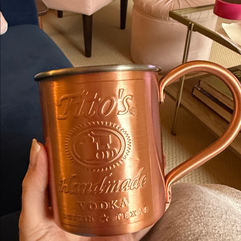 Tito's Handmade Vodka Copper Mug